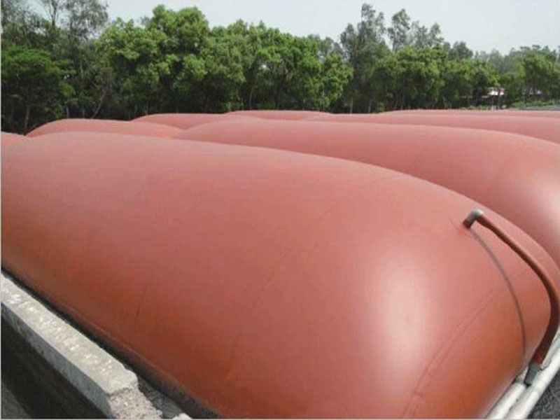 紅膜軟體沼氣池 (2)