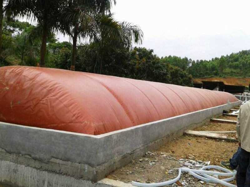 紅膜軟體沼氣池 (1)